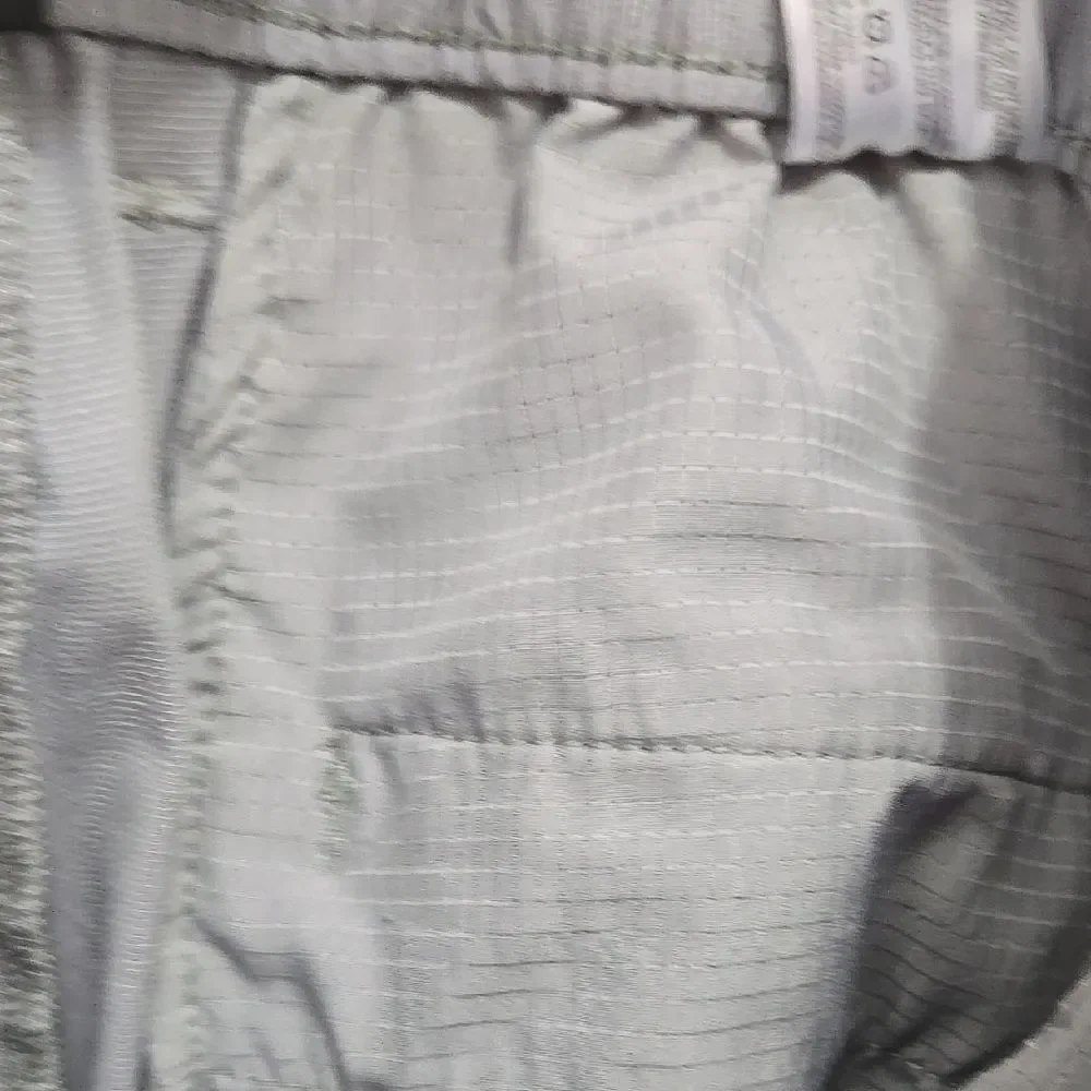 Banana Republic Men's 38 Flat Front Short Gray Comfort Stretch Active Casual